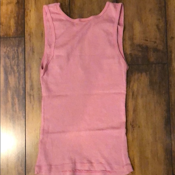 MICHAEL STARS PEEPHOLE TANK TOP - Picture 4 of 5
